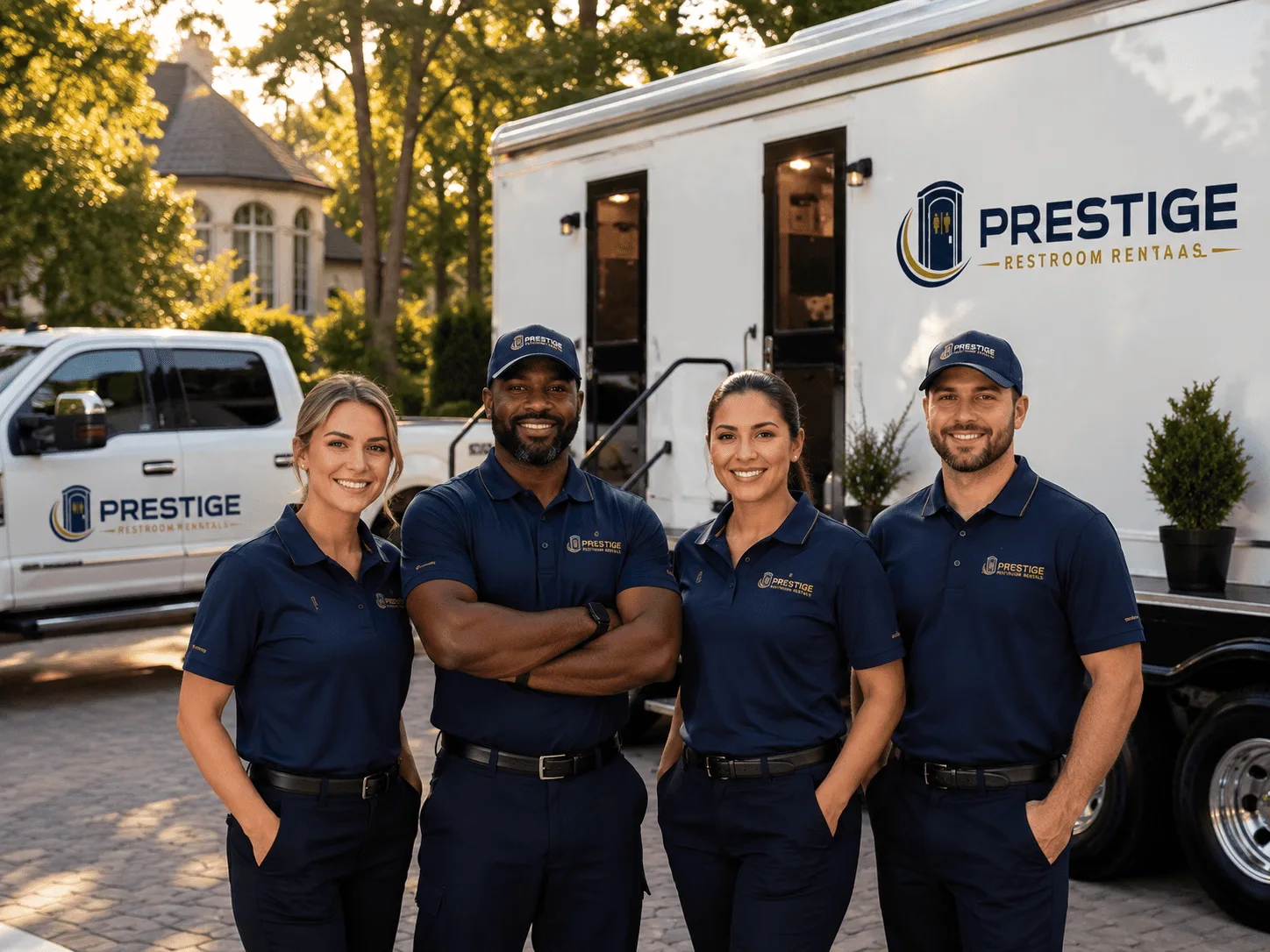 Trusted Luxury Portable Restrooms company in Kintyre, ND